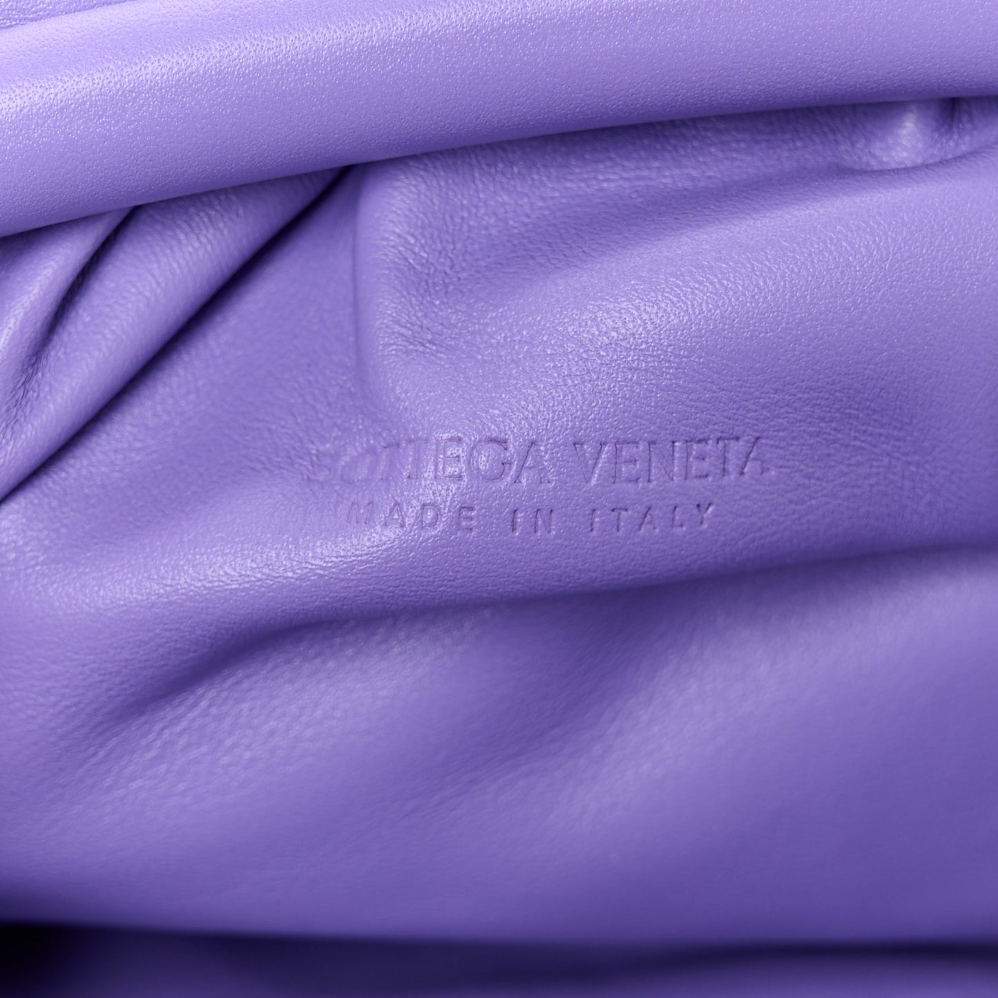Butter Calfskin The Mini Pouch Purple