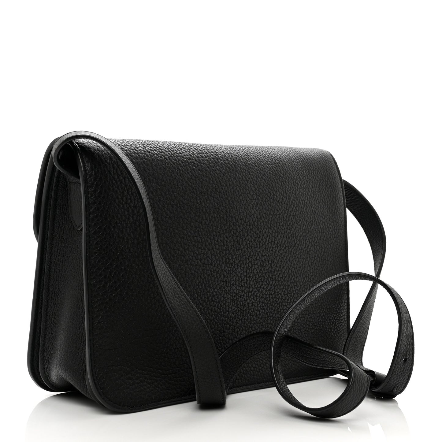 Soft Calfskin Small Jackie Shoulder Bag Black