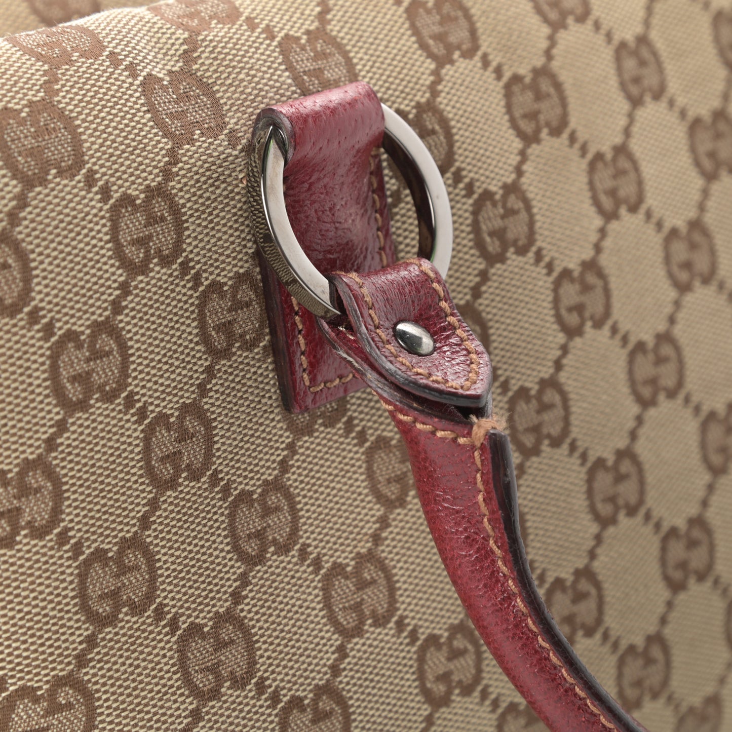 Monogram Small Boston Red