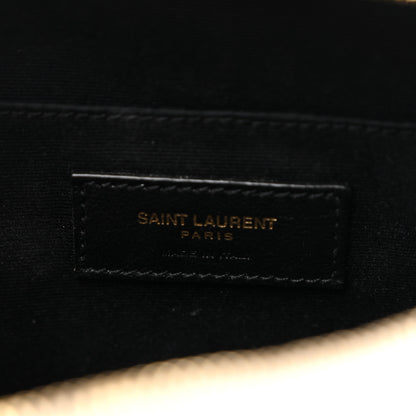 Saint Laurent Patent Matelasse Monogram Toy Vicky Camera Bag Off White 5 of 13