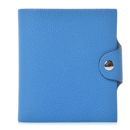 Hermes Togo Ulysse PM Notebook Cover Bleu Zanzibar 1 of 7