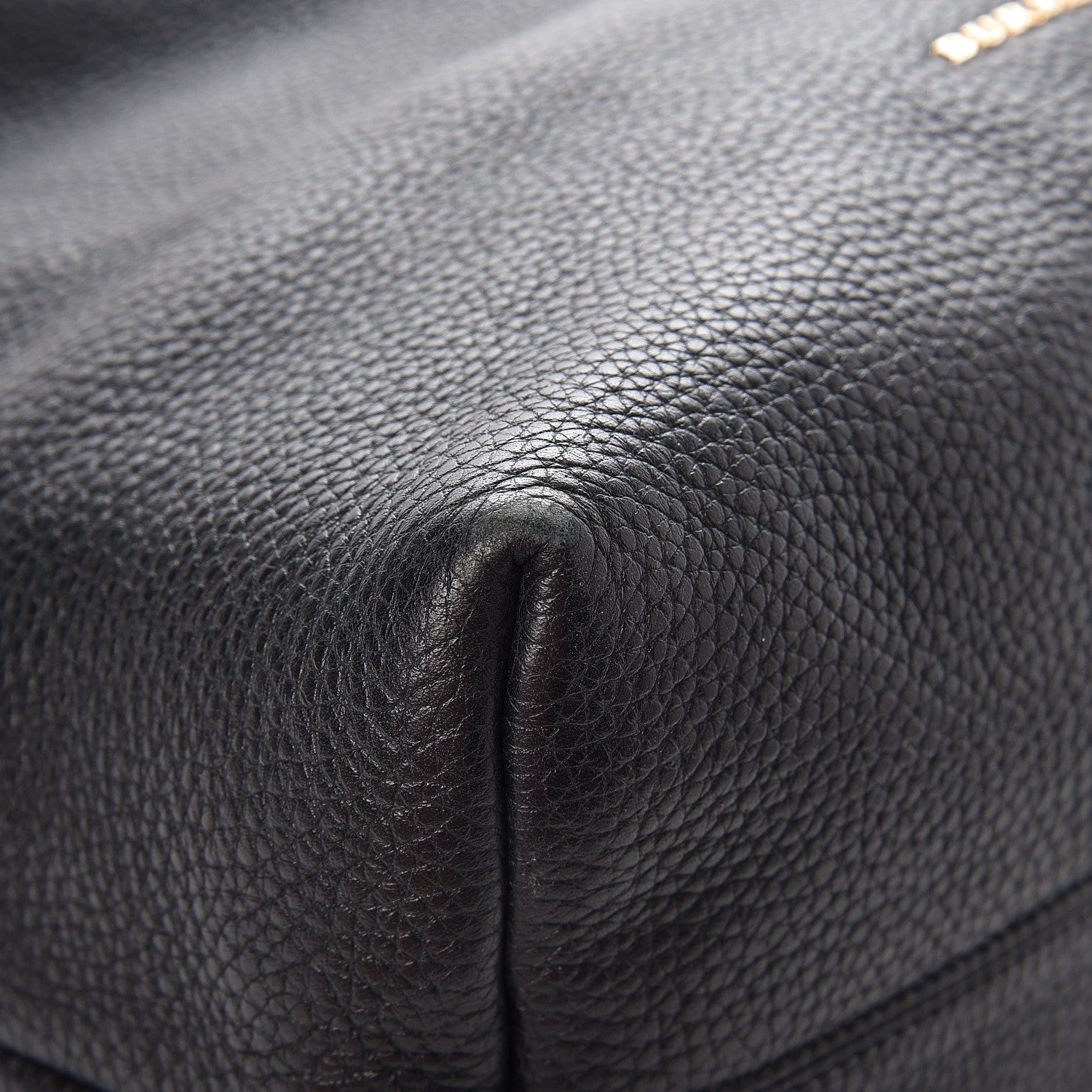 Burberry Grainy Calfskin Medium Cale Hobo Black 9 of 14