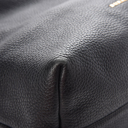 Burberry Grainy Calfskin Medium Cale Hobo Black 9 of 14