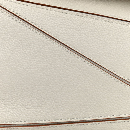 Loewe Calfskin Mini Puzzle Bag Soft White 8 of 9