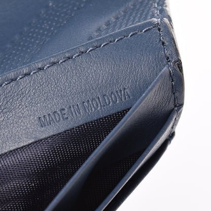 Burberry Calfskin Alvington Continental Wallet Blue 7 of 9