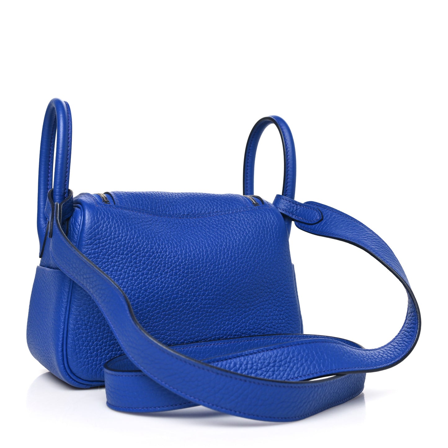 Taurillon Clemence Mini Lindy 20 Bleu Electrique