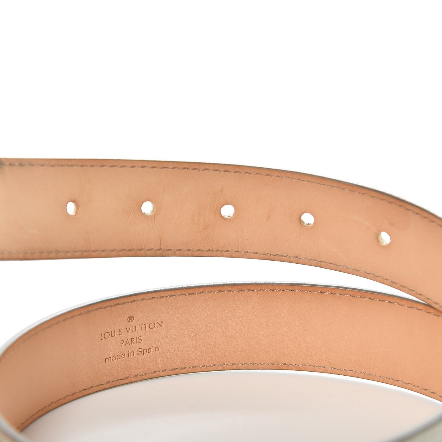 Epi Initiales Belt 80 32 Ivory