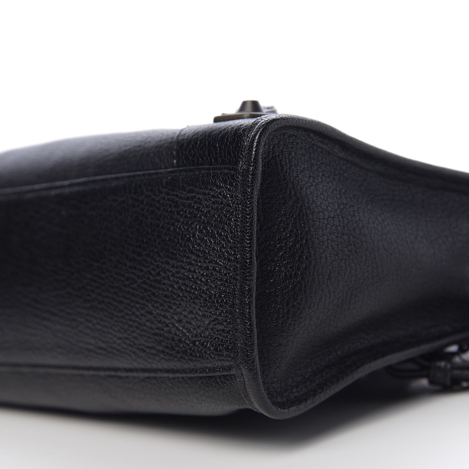 Balenciaga Chevre Classic Hardware Metallic Edge S City Black 8 of 9