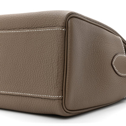 Hermes Togo Kelly Messenger Etoupe 9 of 10