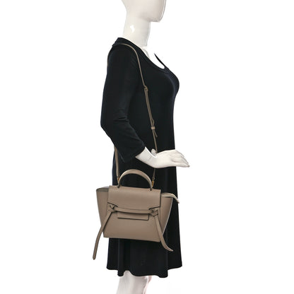 Celine Grained Calfskin Nano Belt Bag Light Taupe 2 of 9