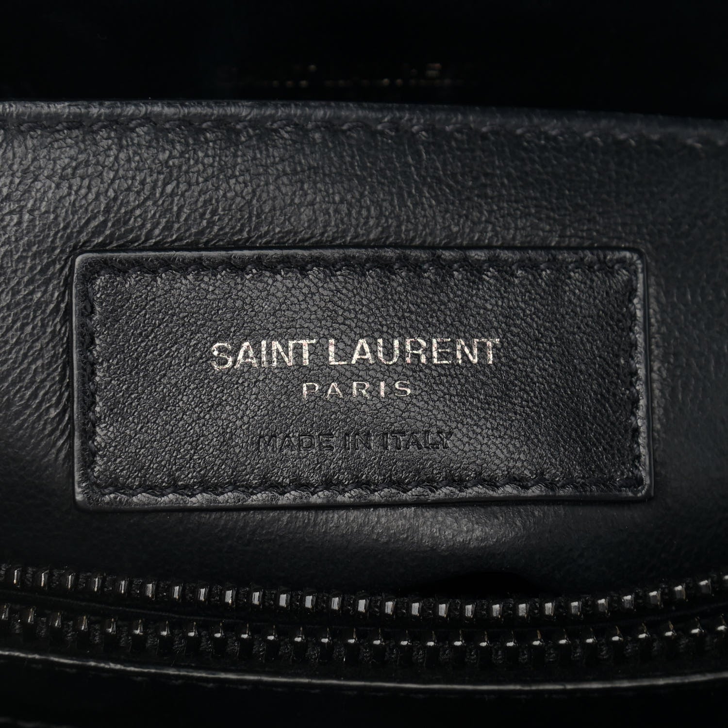 Saint Laurent Calfskin Y Quilted Monogram Small Loulou Chain Satchel Black 6 of 9