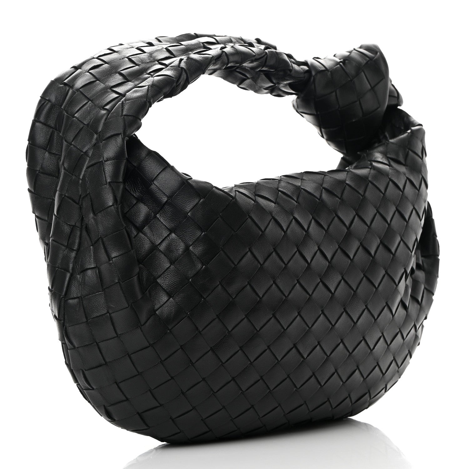 Bottega Veneta Nappa Intrecciato Teen Jodie Hobo Black 3 of 10