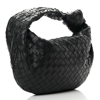 Bottega Veneta Nappa Intrecciato Teen Jodie Hobo Black 3 of 10