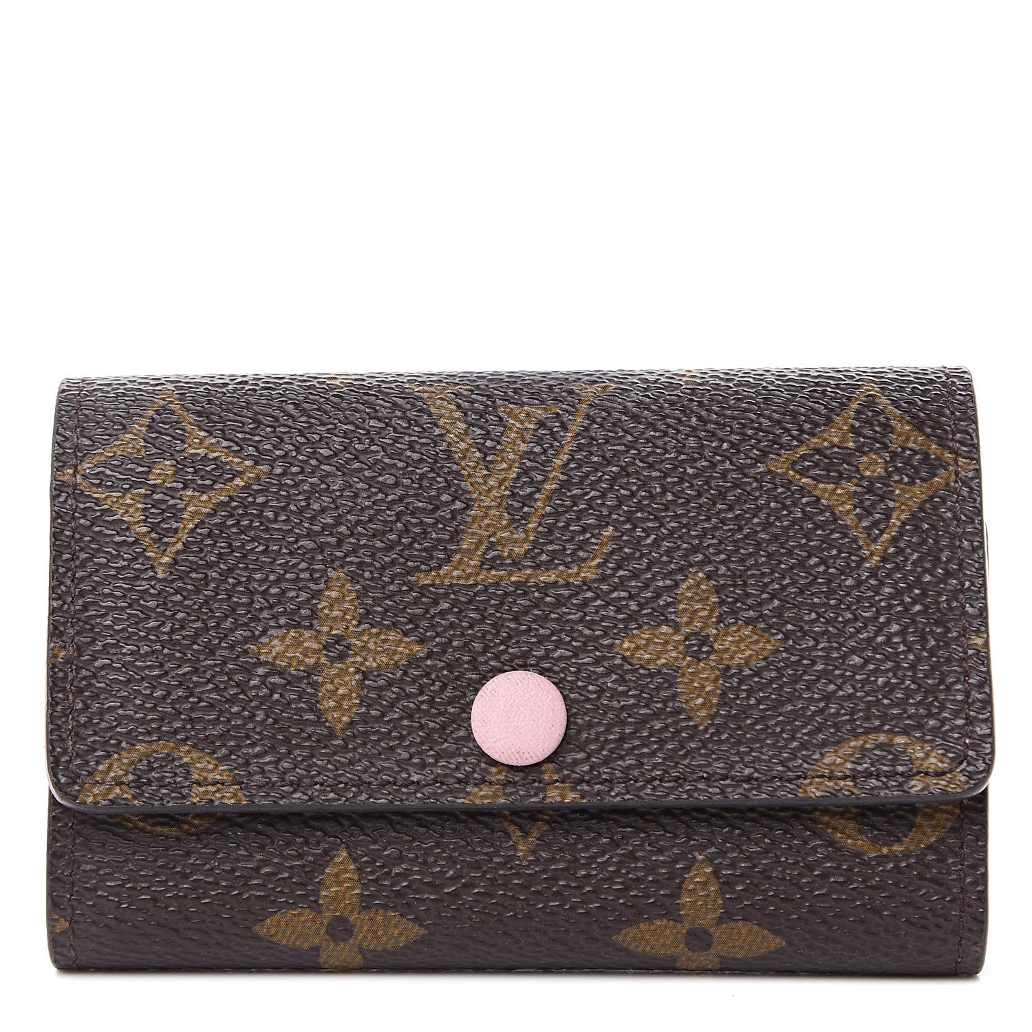 Louis Vuitton Monogram Multicles 6 Key Holder Rose Ballerine 1 of 9