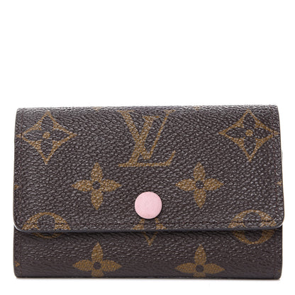 Louis Vuitton Monogram Multicles 6 Key Holder Rose Ballerine 1 of 9