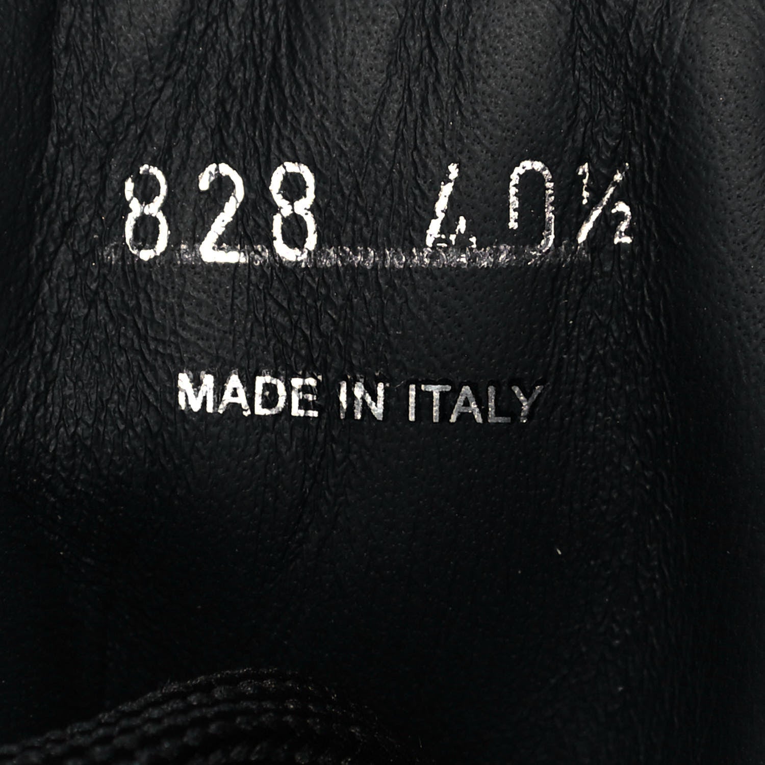 Prada Vitello Lux Nylon Metal Triangle Logo Monolith Pouch Pocket 55mm Tall Combat Boots 40.5 Black 7 of 10