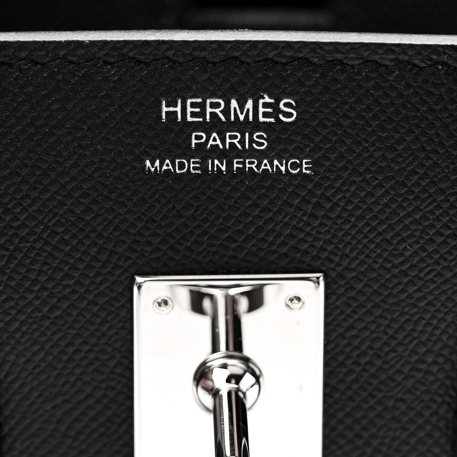 Hermes Epsom Birkin Sellier 25 Black 6 of 12