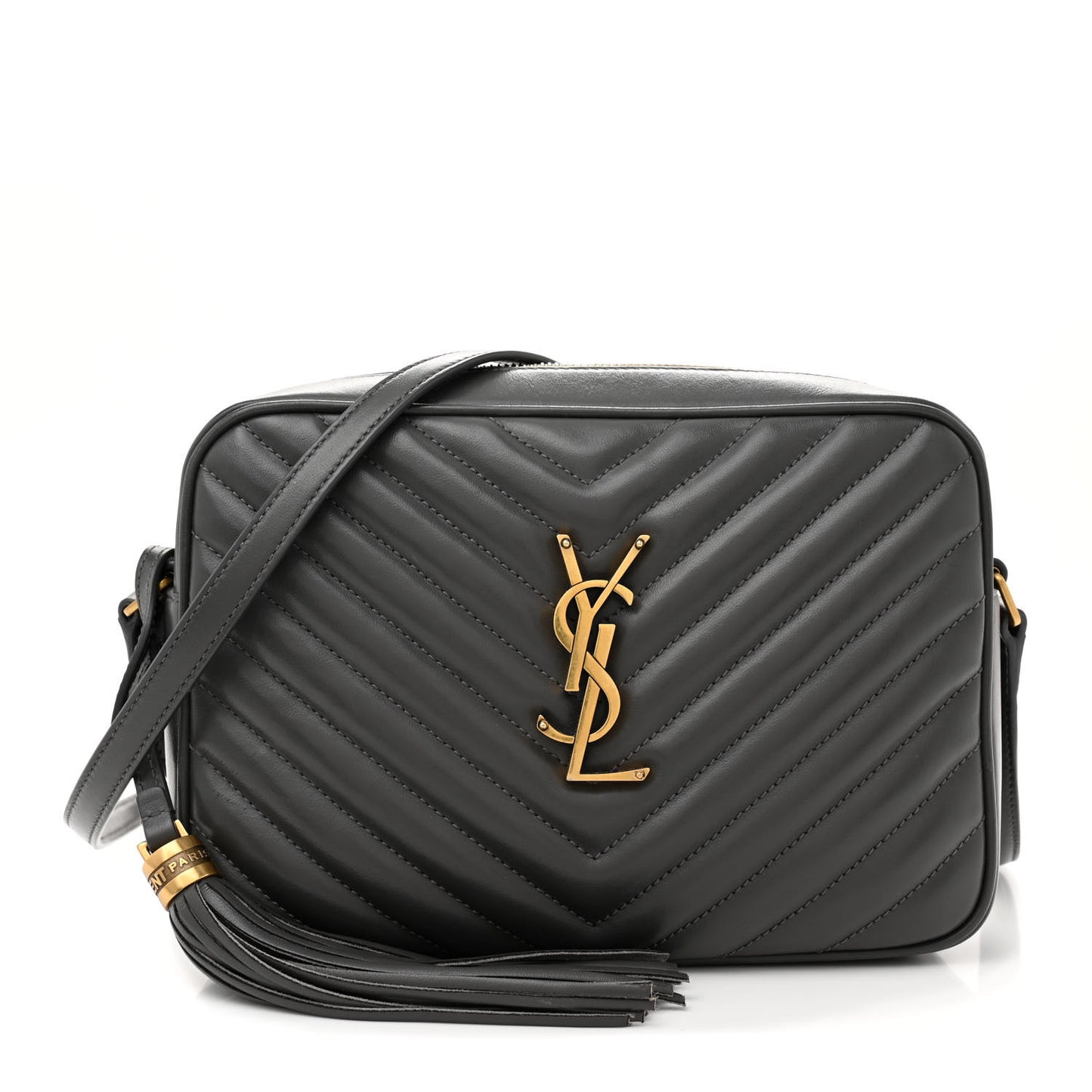 Calfskin Matelasse Monogram Lou Camera Bag Storm