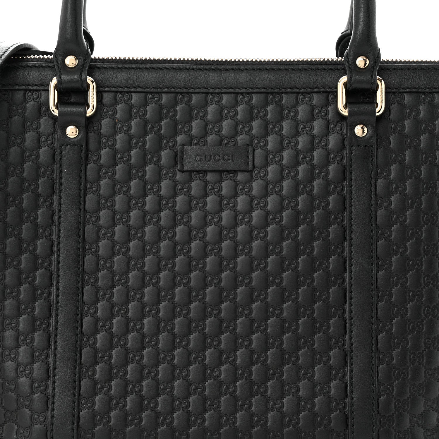 Gucci Soft Microguccissima Small Zippered Satchel Black 8 of 11