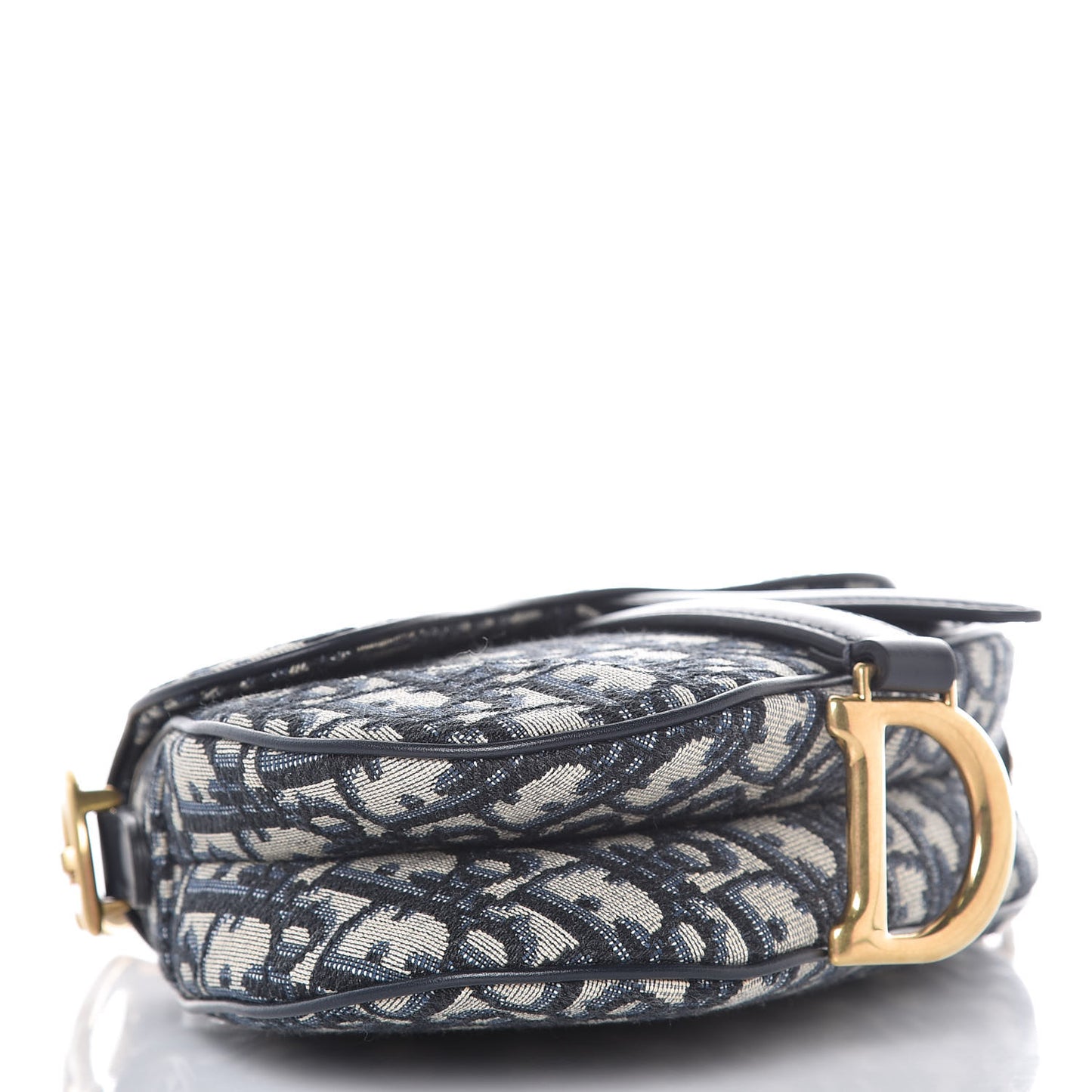 Oblique Mini Saddle Bag Blue