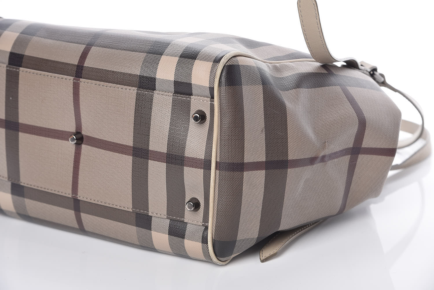 Burberry Smoked Check Small Canterbury Tote Trench 6 of 10