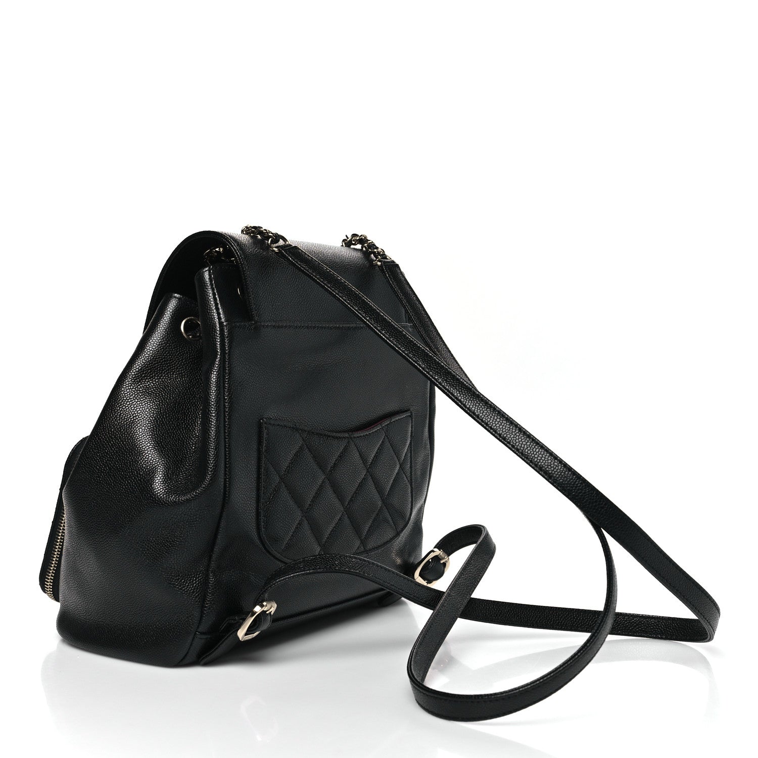 Chanel Caviar Quilted Business Affinity Backpack Black 3 of 12