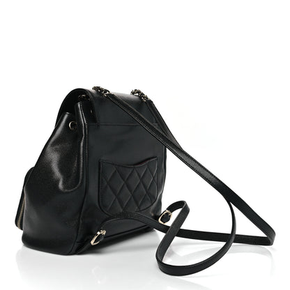 Chanel Caviar Quilted Business Affinity Backpack Black 3 of 12