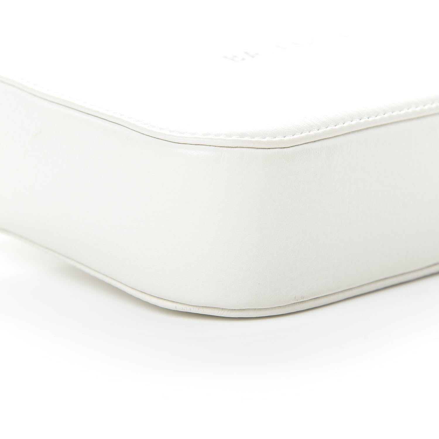 Balenciaga Calfskin Logo S Everyday Camera Bag White 9 of 13