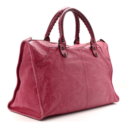 Balenciaga Agneau Classic Hardware Work Pourpre 4 of 15