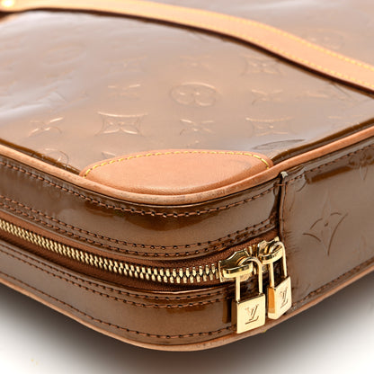 Louis Vuitton Vernis Vandam Briefcase Bronze 8 of 15