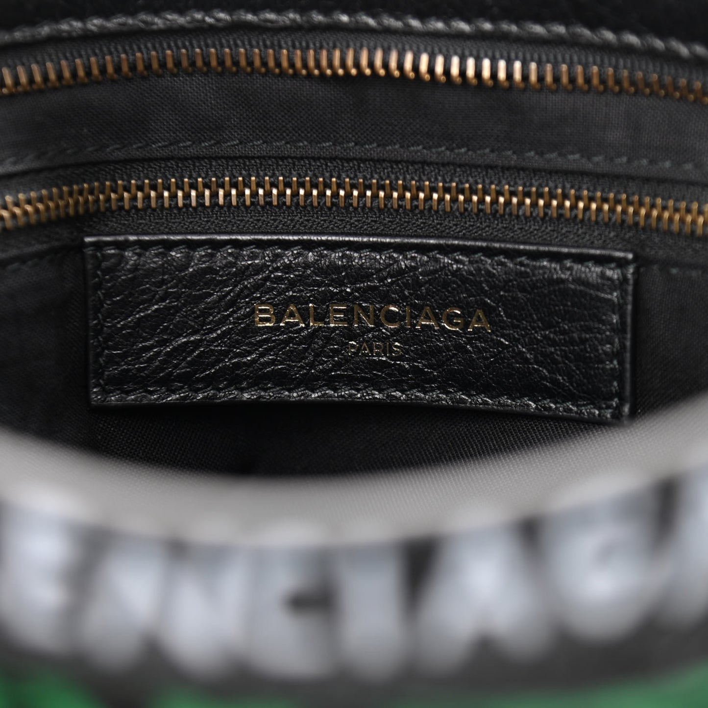 Agneau Graffiti All Over Classic Hardware S City Black Vert Rouge