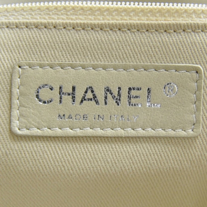 Chanel Calfskin Stitched Large Expandable Flap Bag White 9 of 13