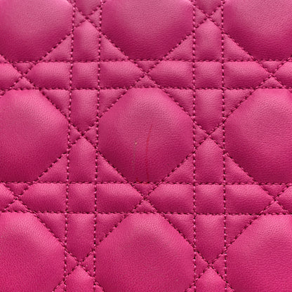 Christian Dior Lambskin Cannage Large Miss Dior Flap Sorbet 18 of 18
