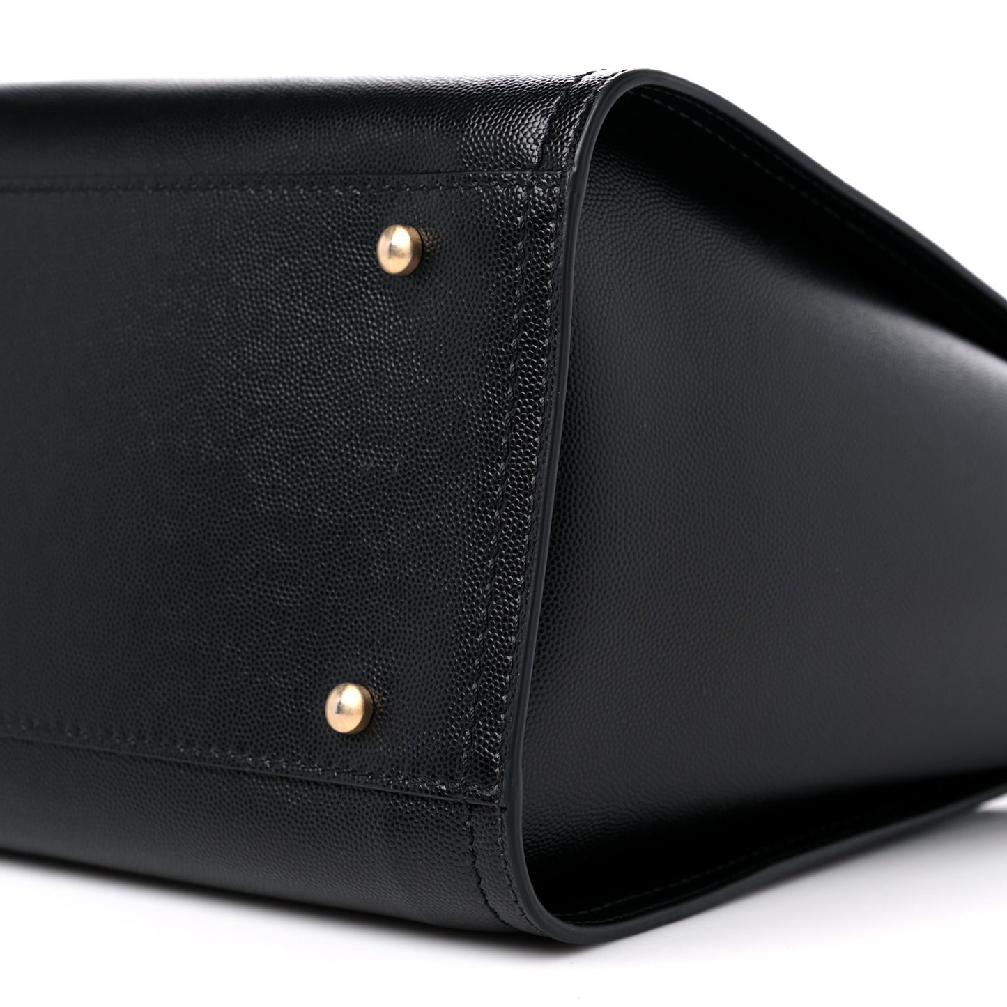 Caviar Small Studded Deauville Tote Black