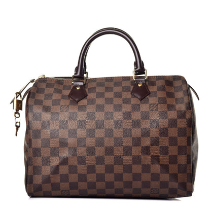 Louis Vuitton Damier Ebene Speedy 30 1 of 11