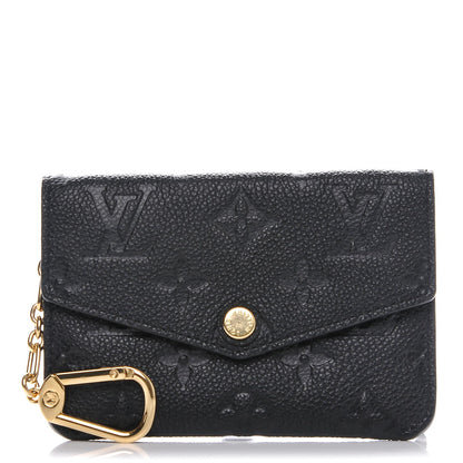 Louis Vuitton Empreinte Key Pouch Black 1 of 8