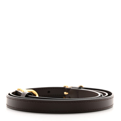 Louis Vuitton Calfskin 16mm Adjustable Shoulder Strap Brown 2 of 7