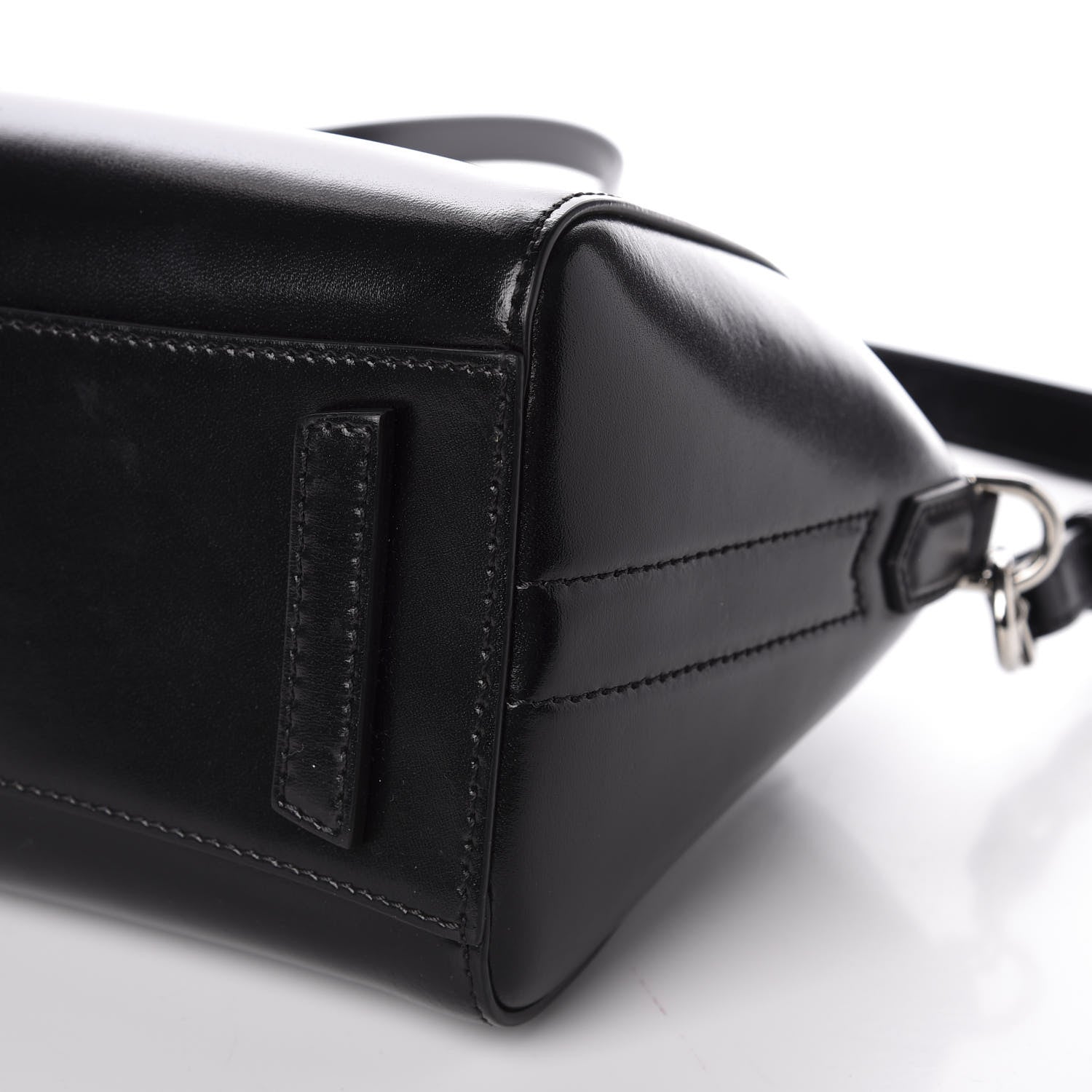 Givenchy Shiny Lord Calfskin Mini Antigona Black 8 of 9