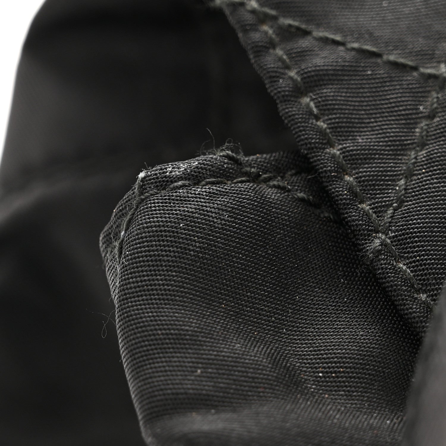 Prada Tessuto Nylon Vela Quilted Chain Backpack Black 11 of 13