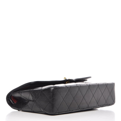 Chanel Lambskin Quilted Medium Double Flap Black 4 of 16