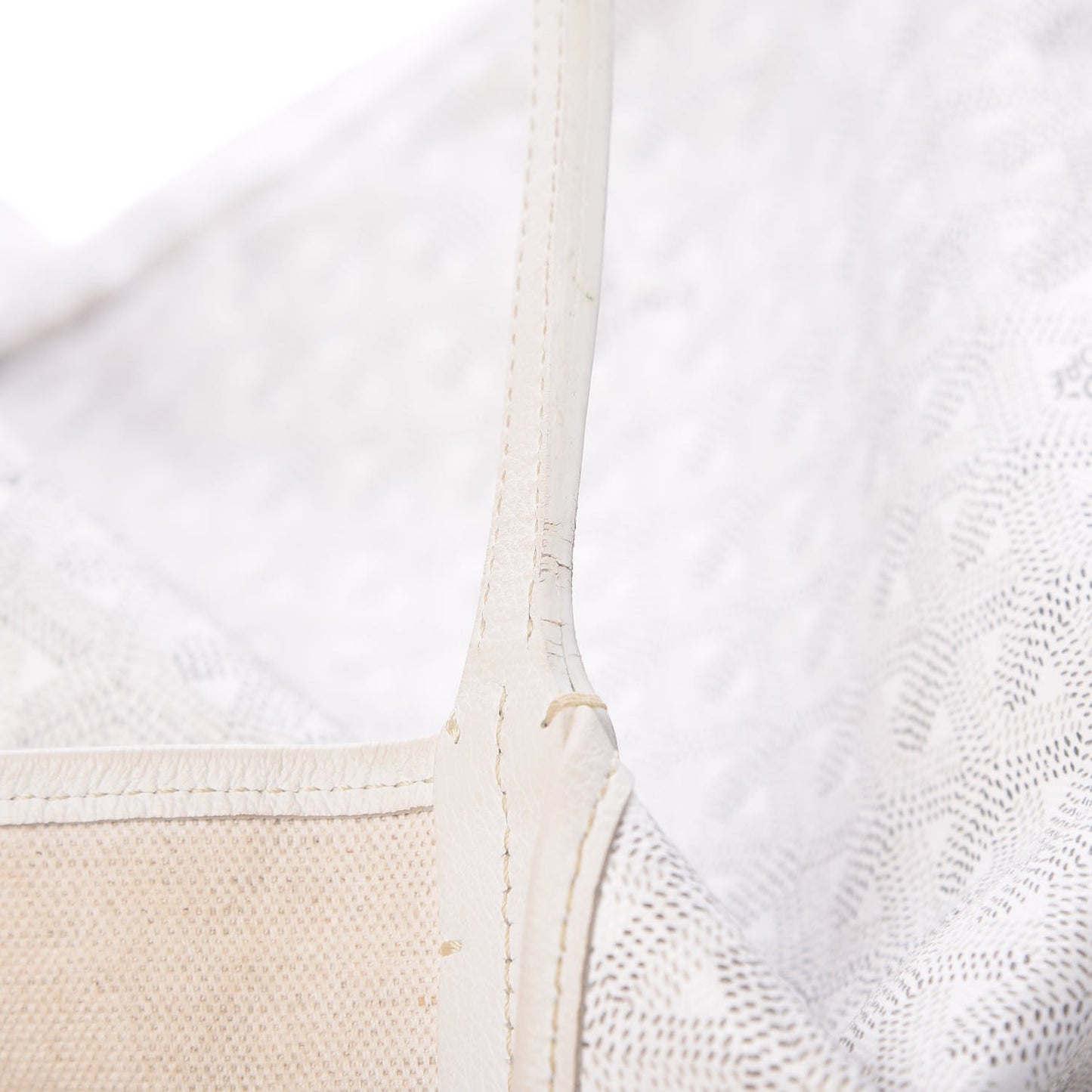 Goyardine Saint Louis GM White