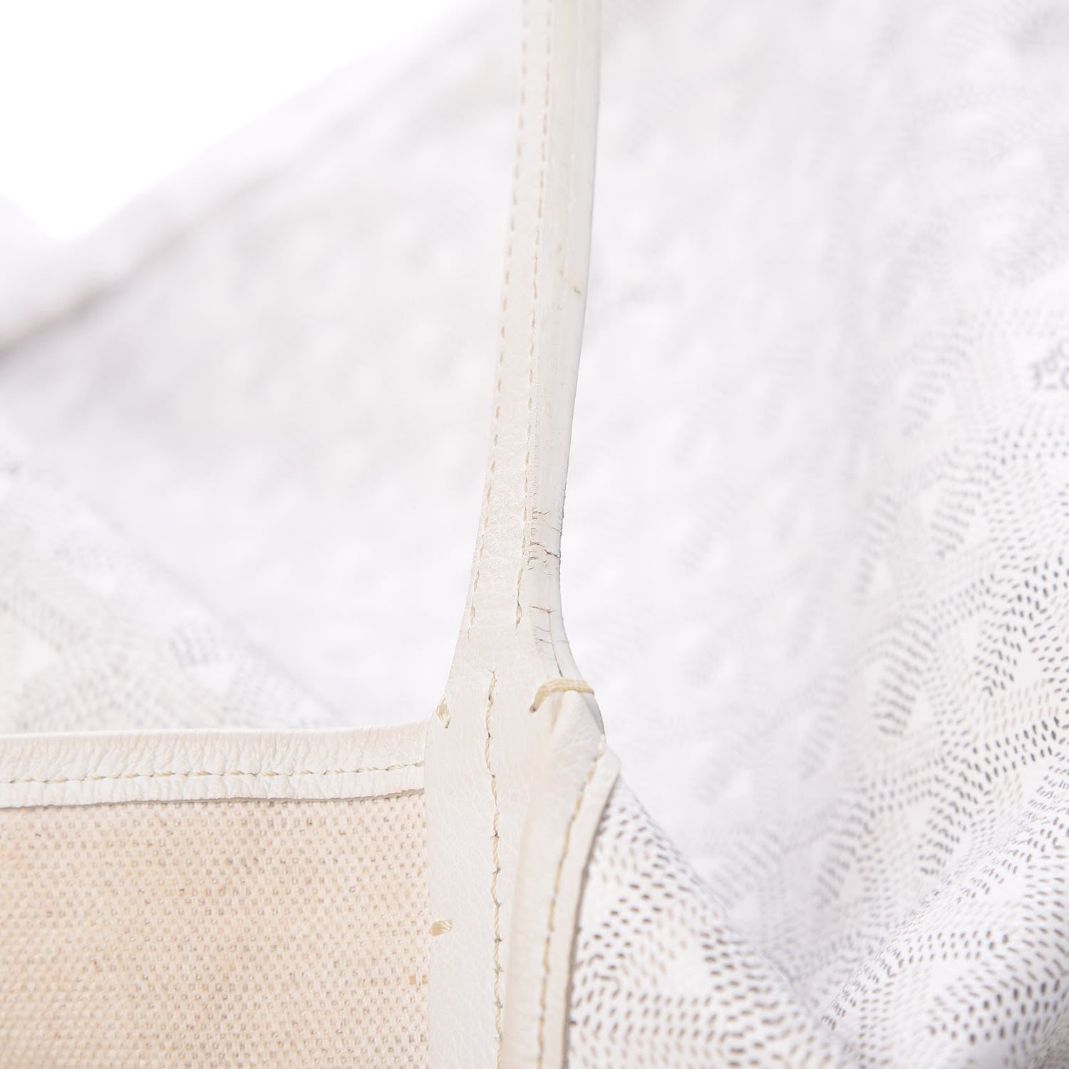 Goyard Goyardine Saint Louis GM White 10 of 15