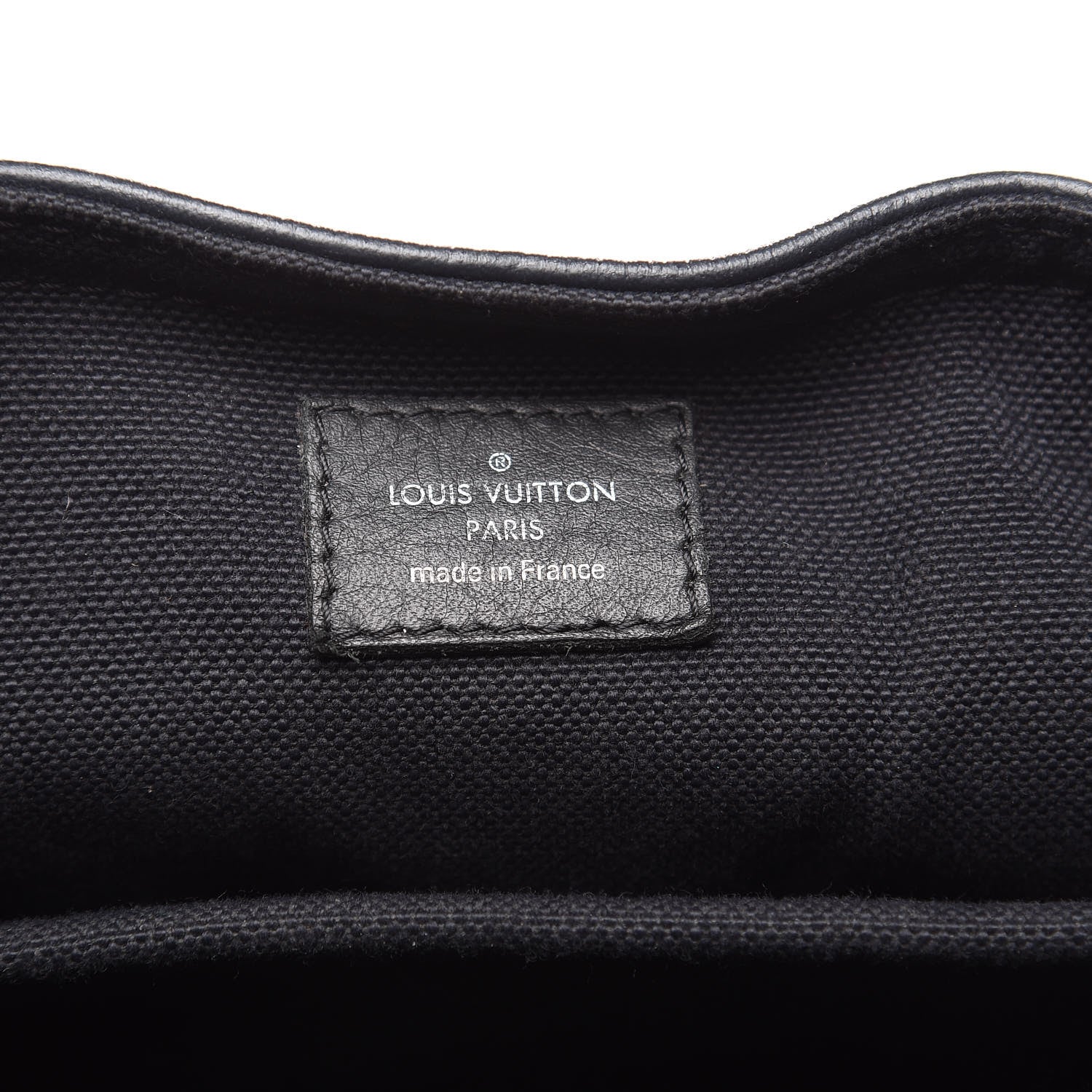 Louis Vuitton Utah Calfskin Canyon Backpack Blue Marine 6 of 9