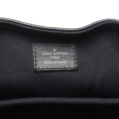 Louis Vuitton Utah Calfskin Canyon Backpack Blue Marine 6 of 9