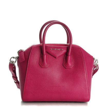 Givenchy Sugar Goatskin Mini Antigona Magenta 1 of 7