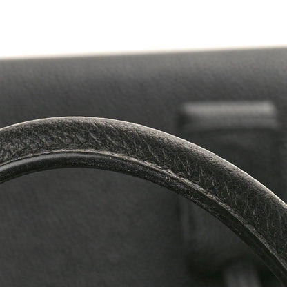 Saint Laurent Grained Calfskin Baby Sac De Jour Black 9 of 13