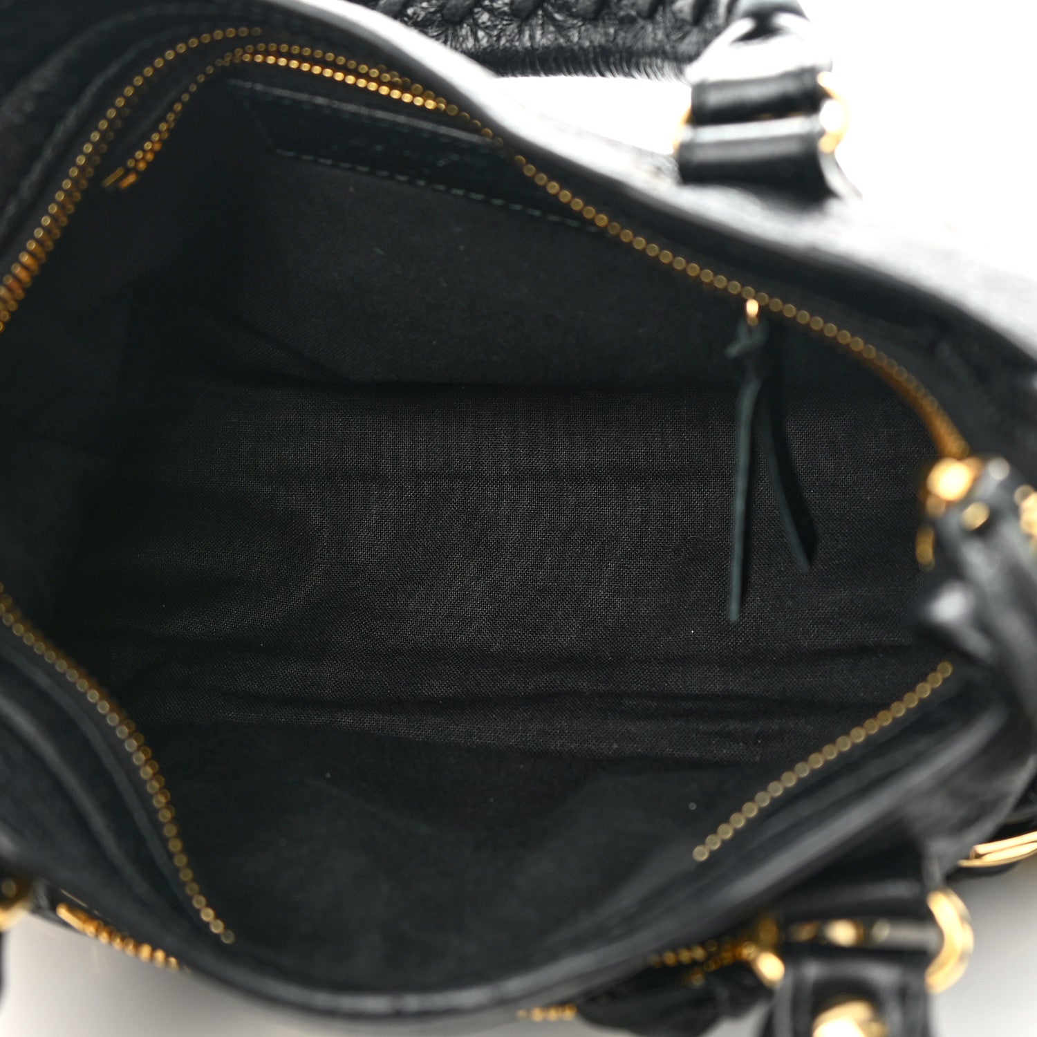 Balenciaga Agneau Classic Gold Hardware Mini City Black 5 of 13