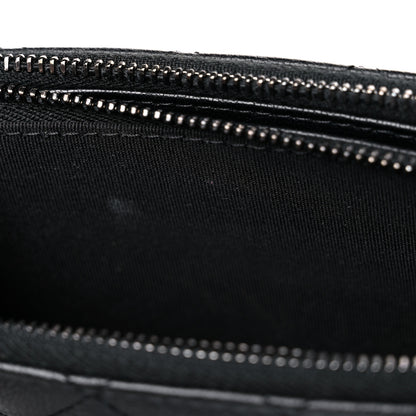 Chanel Patent Goatskin Quilted Small Gabrielle Clutch With Chain Black 10 of 15