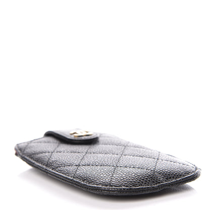 Chanel Caviar Quilted Cell Phone Case Black 4 of 8