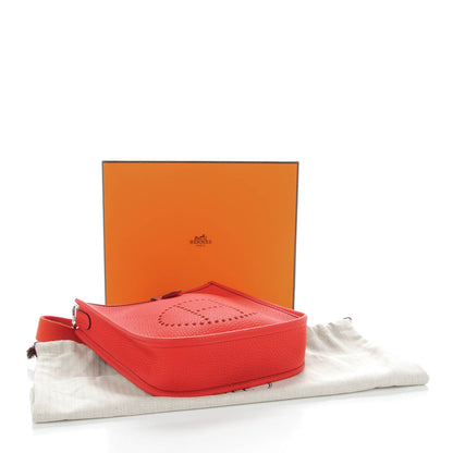 Hermes Togo Evelyne TPM Geranium 4 of 9